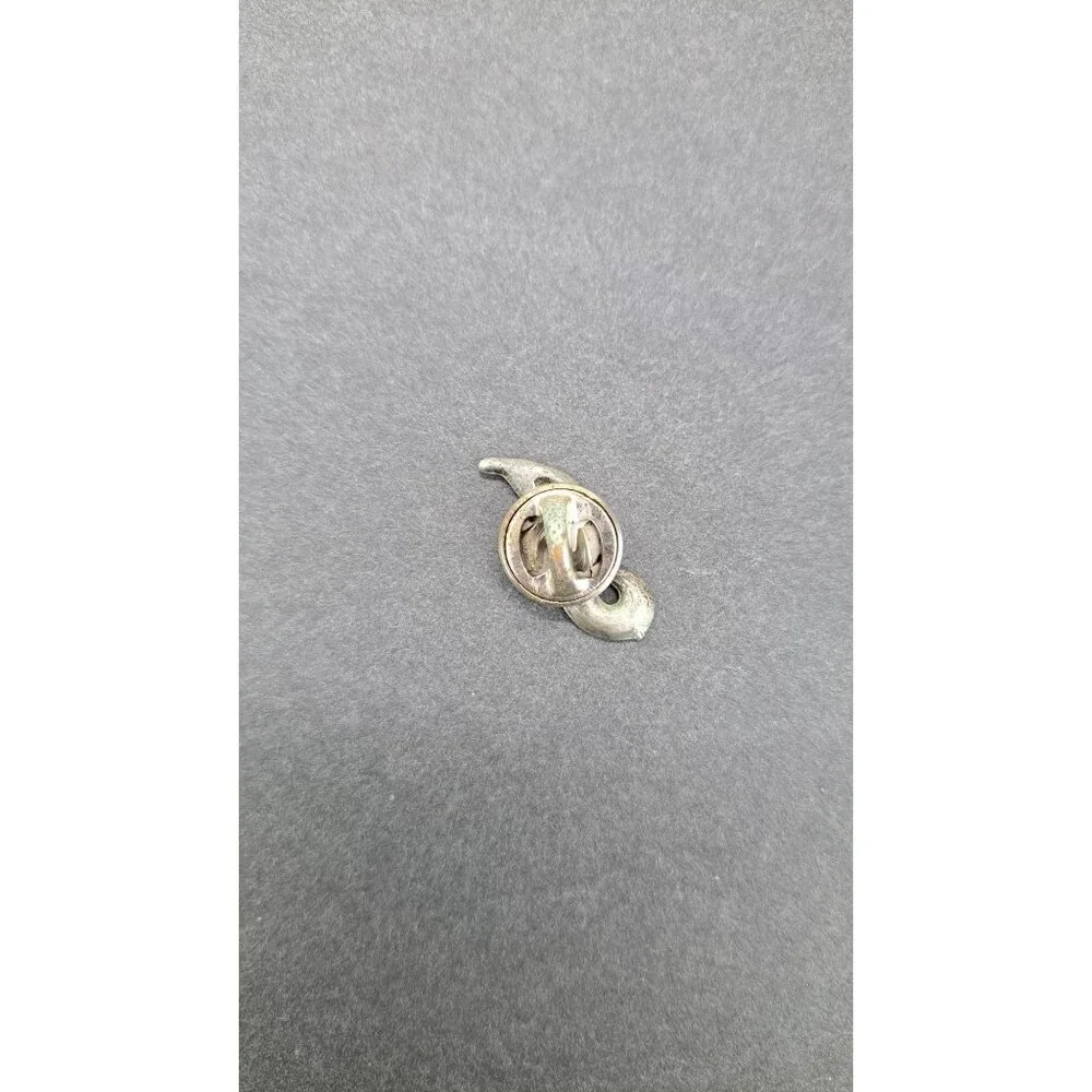 Vintage Letter J Brooch Rhinestones 1 Inch Jenny Jan Judy Jess June Alphabet Pin - Picture 6 of 7